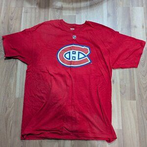 Reebok Mike Cammalleri Montreal Canadiens NHL Jersey Shirt Men's Large